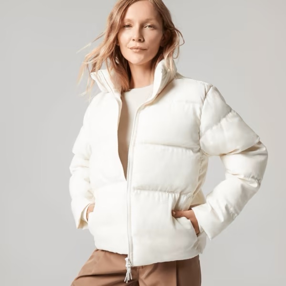 Allbirds Trino wool puffer women’s jacket large worn once $250